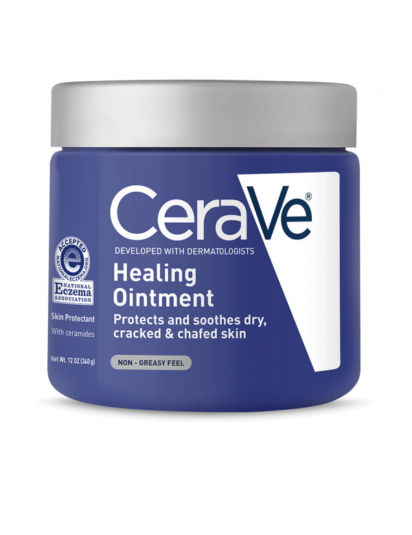 CeraVe Healing Ointment, Protects and Soothes Cracked Skin,12 oz.
