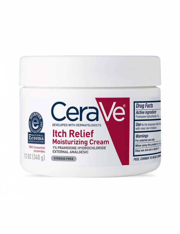 CeraVe Itch Relief Moisturizing Cream, 12oz