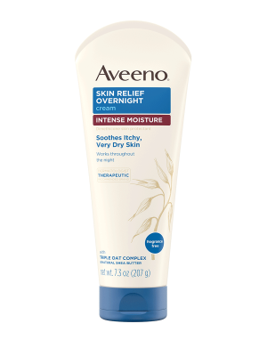 Aveeno Skin Relief Overnight Intense 24-Hour Moisture Cream, 7.3oz