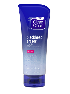 Clean & Clear Blackhead Erase Facial Scrub, 7oz