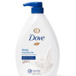 Dove Deep Moisture Skin-Natural Nourishing Body Wash,34oz