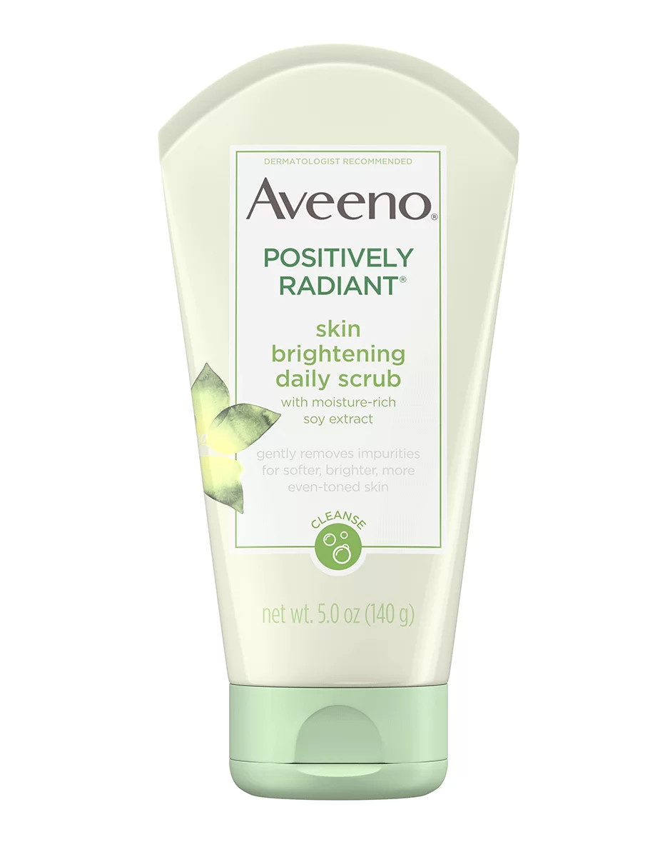 Aveeno Positively Radiant, good for oily skin